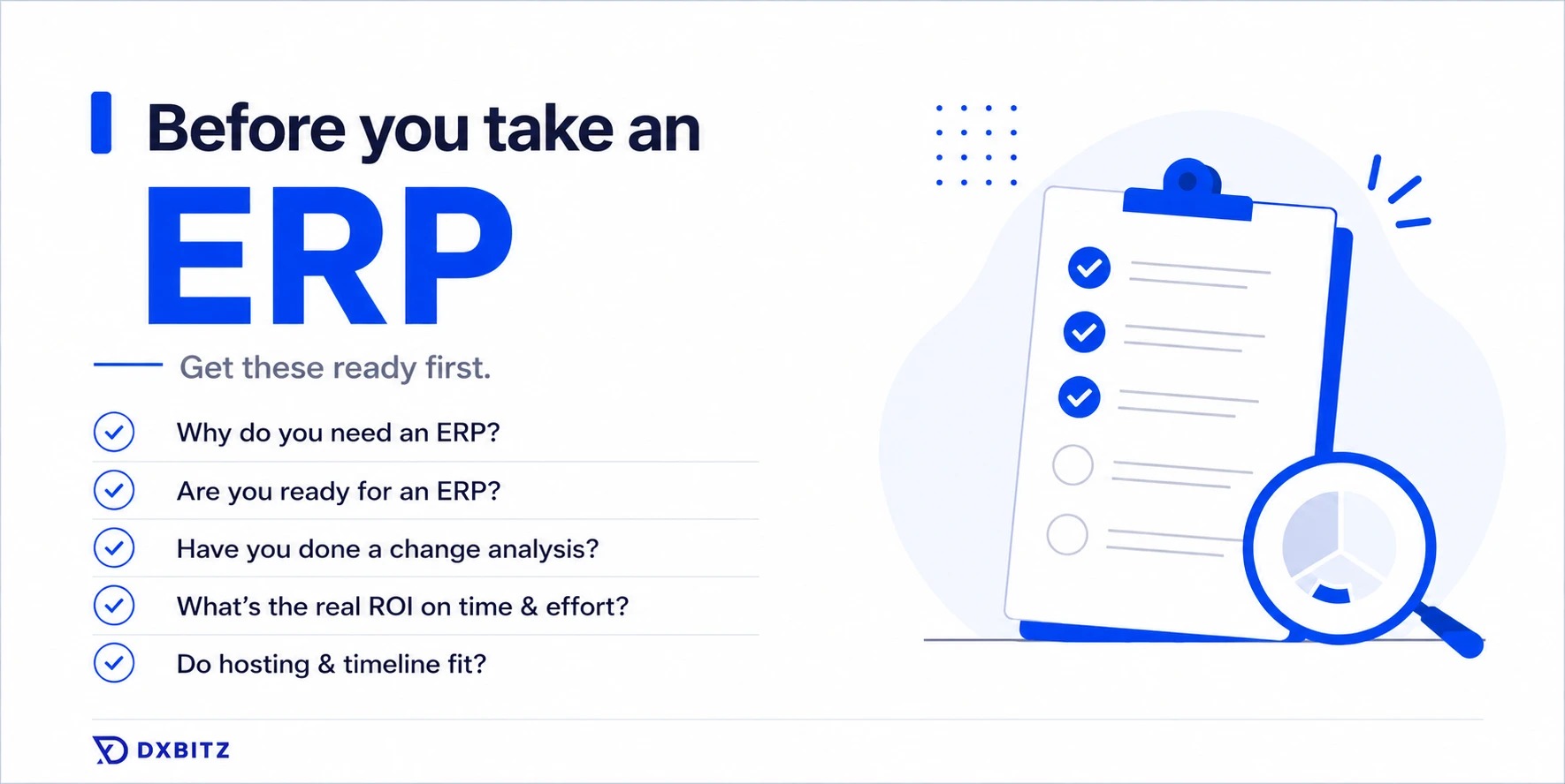 Get These Ready Before You Take an ERP